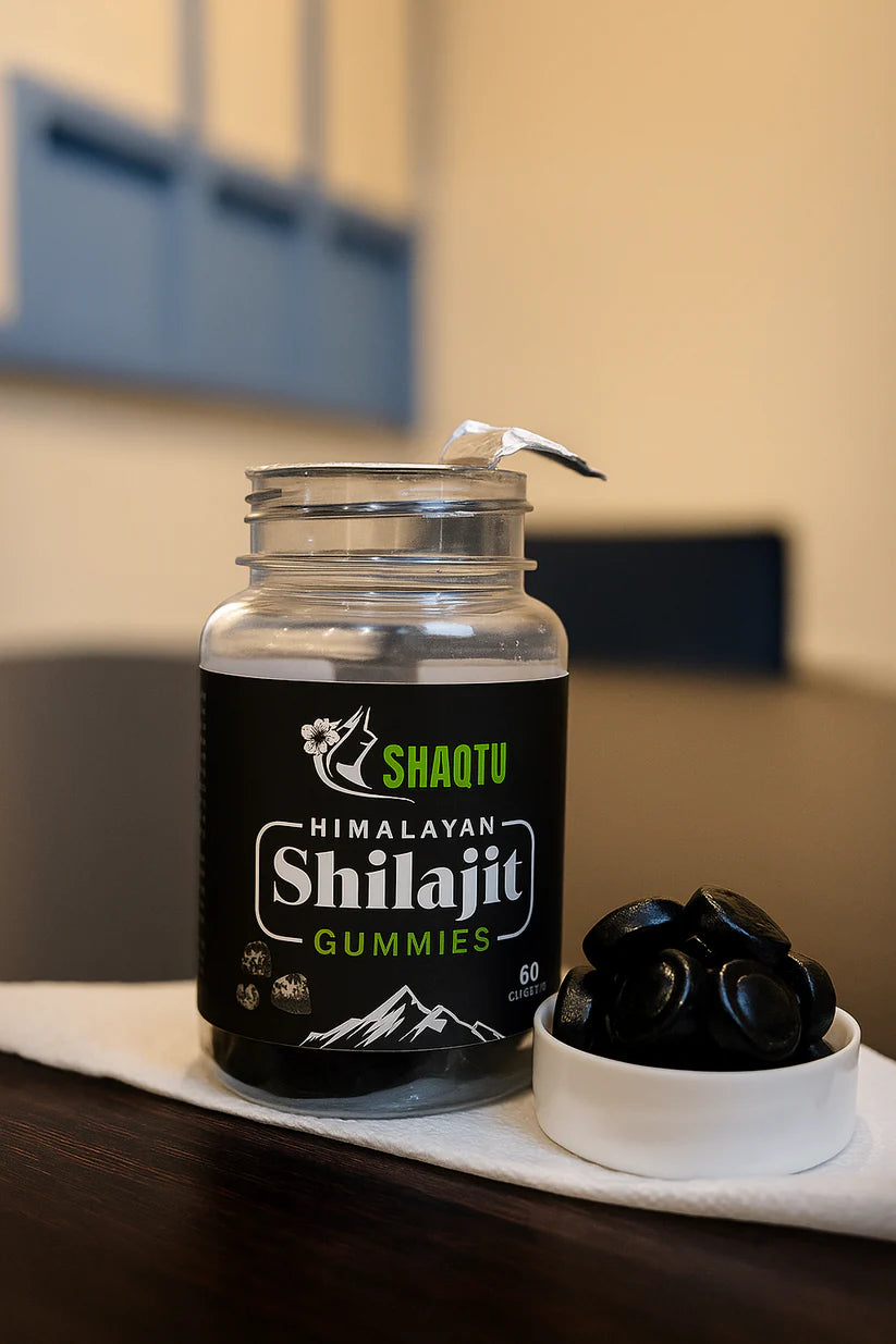 SHAQTU Himalayan Shilajit Gummies (60 Gummies)