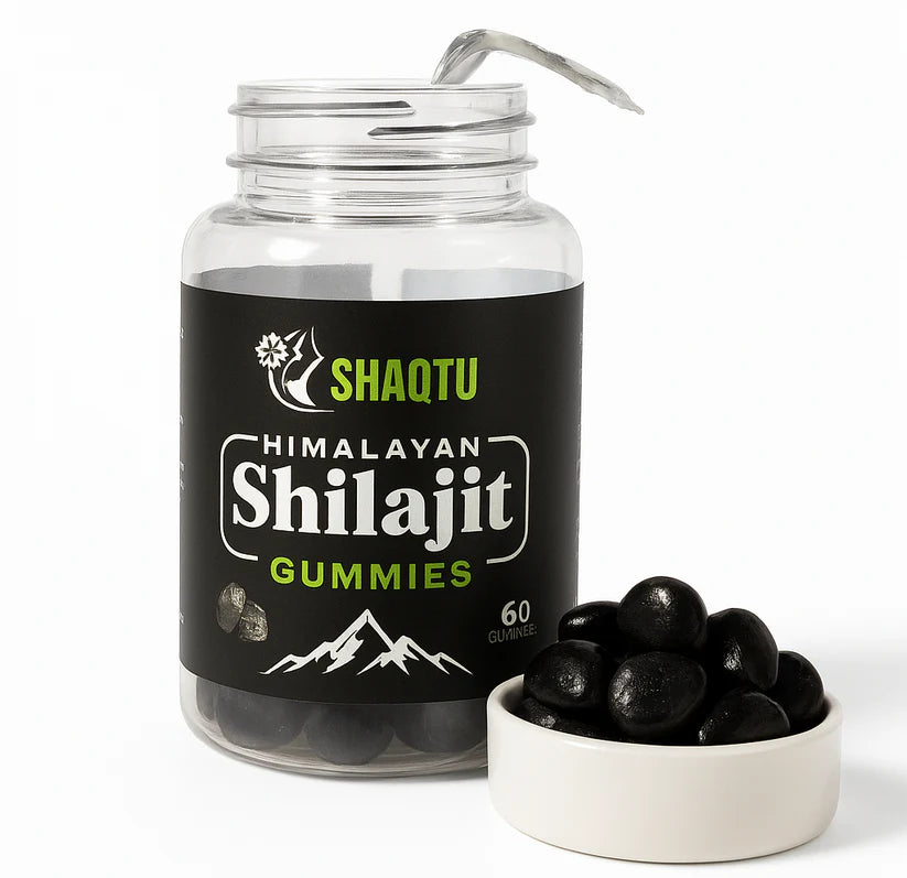 SHAQTU Himalayan Shilajit Gummies (60 Gummies)
