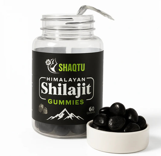 SHAQTU Himalayan Shilajit Gummies (60 Gummies)
